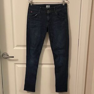 Hudson Jeans Women’s Dark Indigo Skinny Low Rise Jeans